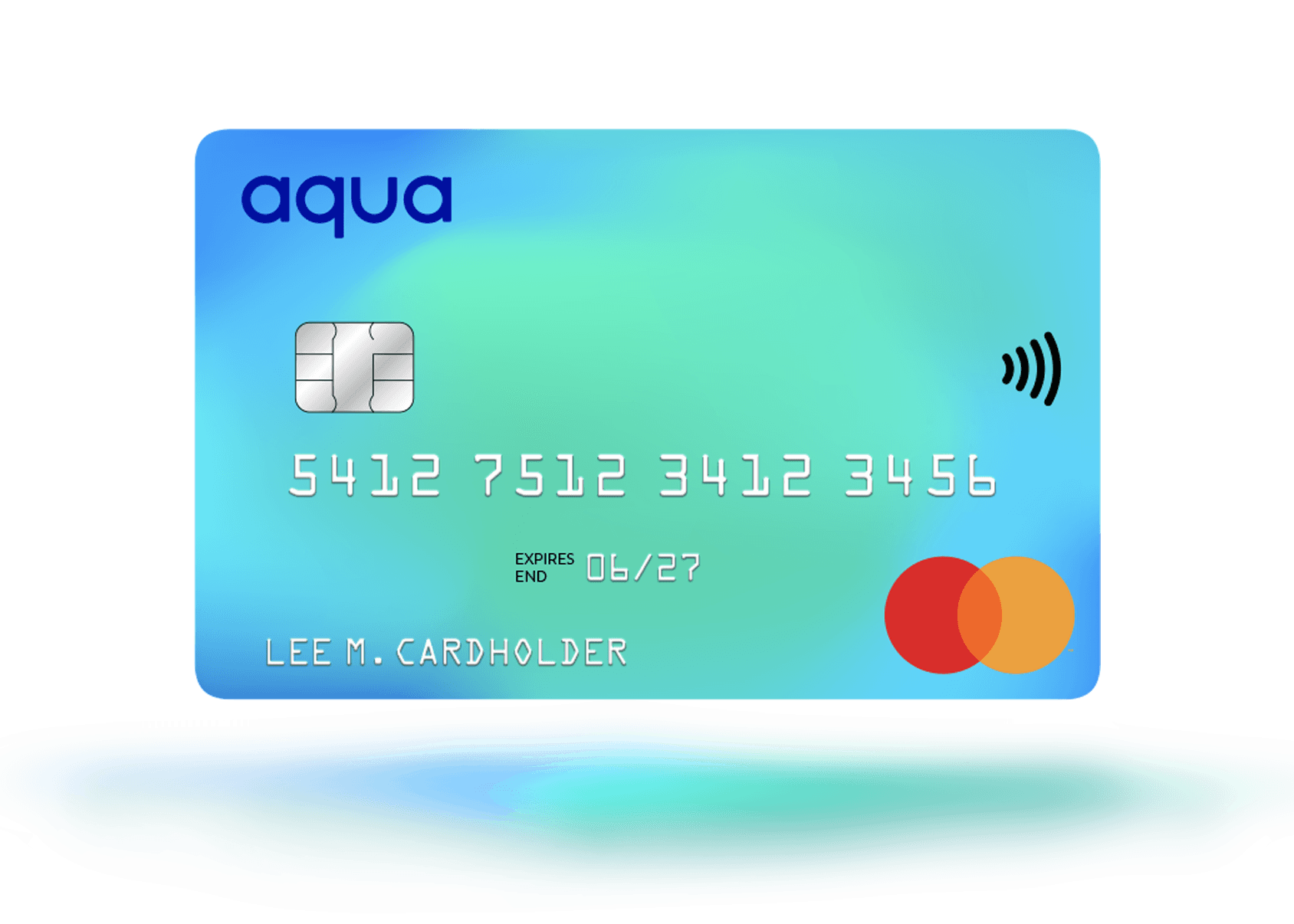 Aqua card